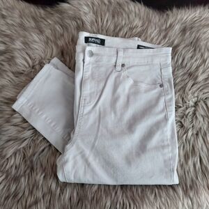 Buffalo David Bitton Aubrey High-Rise Stretch Ankle Grazer Size 10